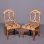 Pair of Oak Gothic Chairs