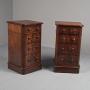 Pair of Victorian Mahogany Bedsides