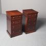 Pair of Victorian Mahogany Bedside Cabinets