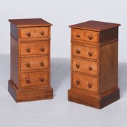 Pair Of Victorian Mahogany Bedside Cabinets