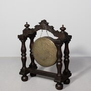 Profusely Carved Oak Dinner Gong