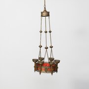 Pugin Style Brass Chandelier