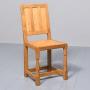 Set of 8 Knight Man Yorkshire Handmade Oak Chairs