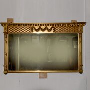 Regency Gilded Overmantel Mirror