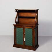 Regency Mahogany & Brass Chiffonier