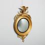 Regency  Eagle-mounted Giltwood Convex Mirror