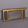 Regency Gilt Overmantel Beveled-edge Mirror