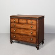 Scottish Mahogany Chest Probably By James Mein