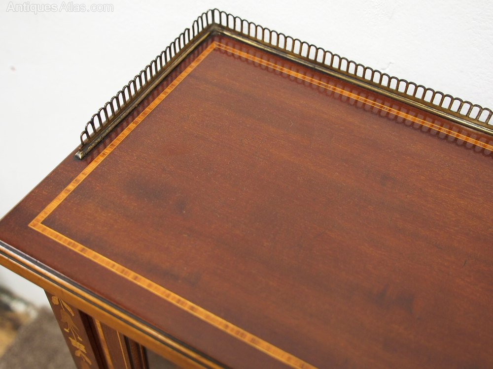 Sheraton Style Inlaid Mahogany Bookcase Morrison Edinburgh Antiques Atlas