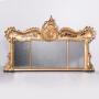 Victorian  Overmantel Mirror, Cicero Of Edinburgh
