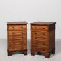Victorian Chest Of Drawers / Bedside Lockers
