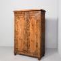 Walnut North European armoire / hall cupboard