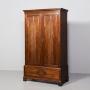 Whytock and Reid, two-door mahogany wardrobe