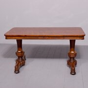 Wiliam IV Figured Mahogany Library Table