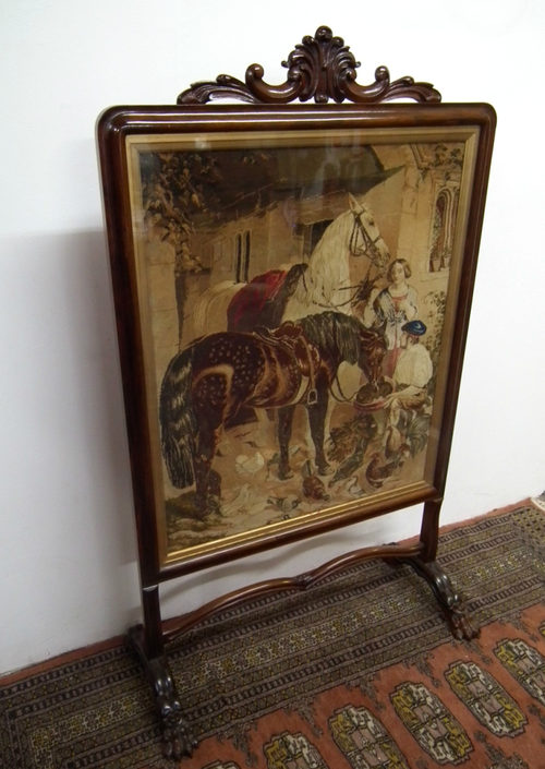 Antiques Atlas William Iv Rosewood Fire Screen - Antique Embroidered Fireplace Screens Antiques Atlas William Iv Rosewood Fire Screen - Antique Embroidered Fireplace Screens