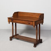 William IV Mahogany Dressing Table / Side Table 