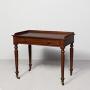 William IV mahogany side table  dressing table
