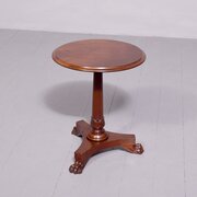William IV mahogany wineoccasional table