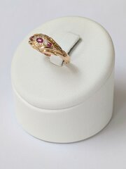 Antique 18ct Gold Diamond & Ruby Ring Chester 1910