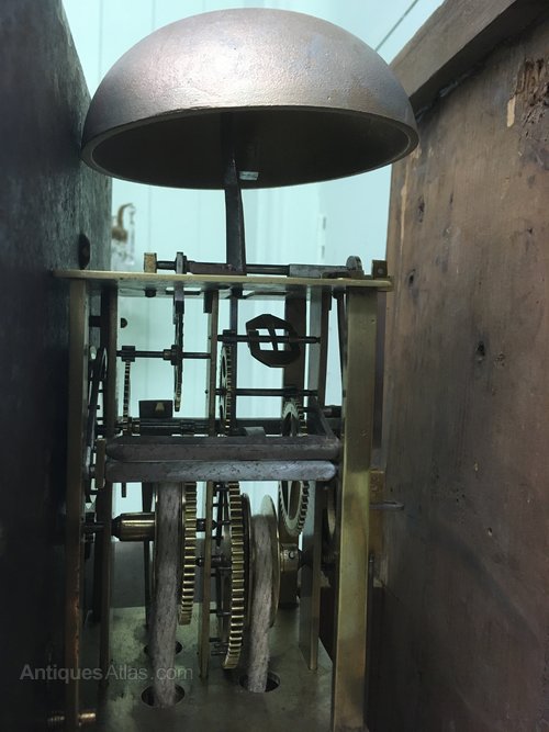 Antiques Atlas 30 Hour Oak Longcase Clock By