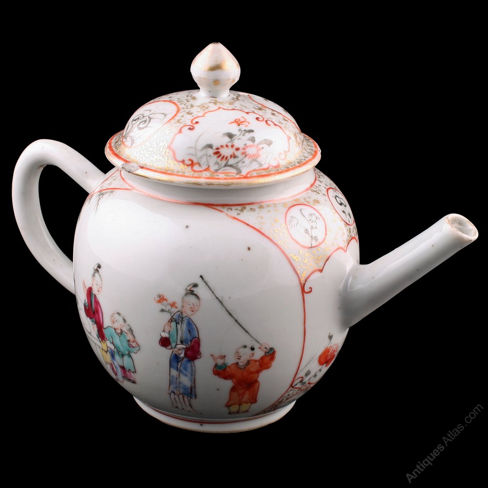Antiques Atlas 18th Century Chinese Porcelain Tea Pot