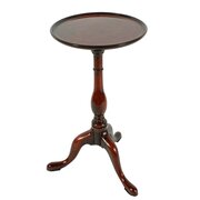18th Century Mahogany Candle Stand