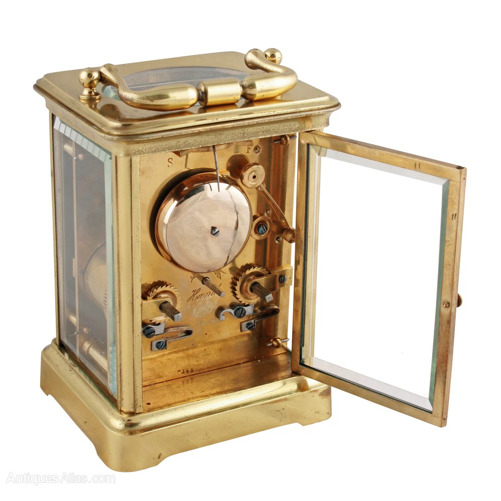 Antiques Atlas Bell Striking Carriage Clock