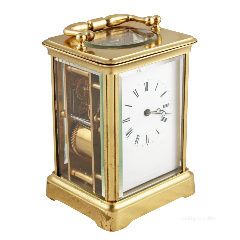 Antiques Atlas Bell Striking Carriage Clock