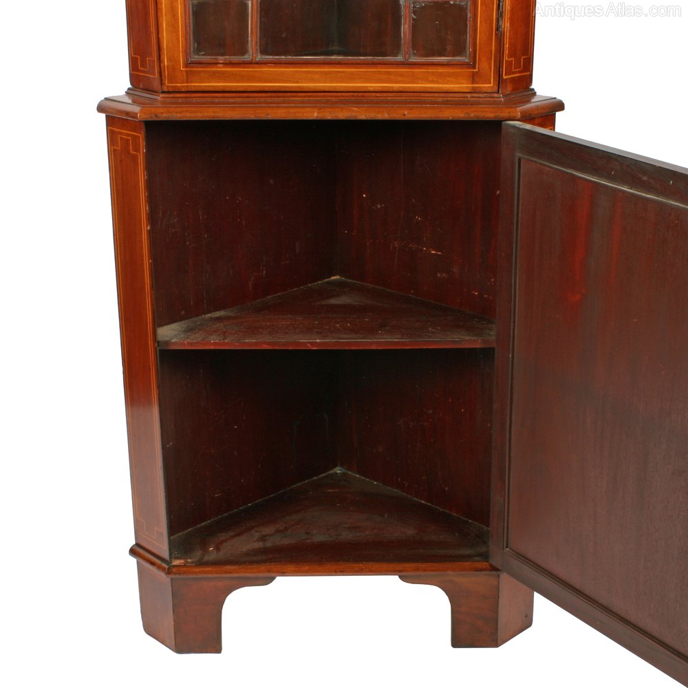 Edwardian Inlaid Double Corner Antiques Atlas