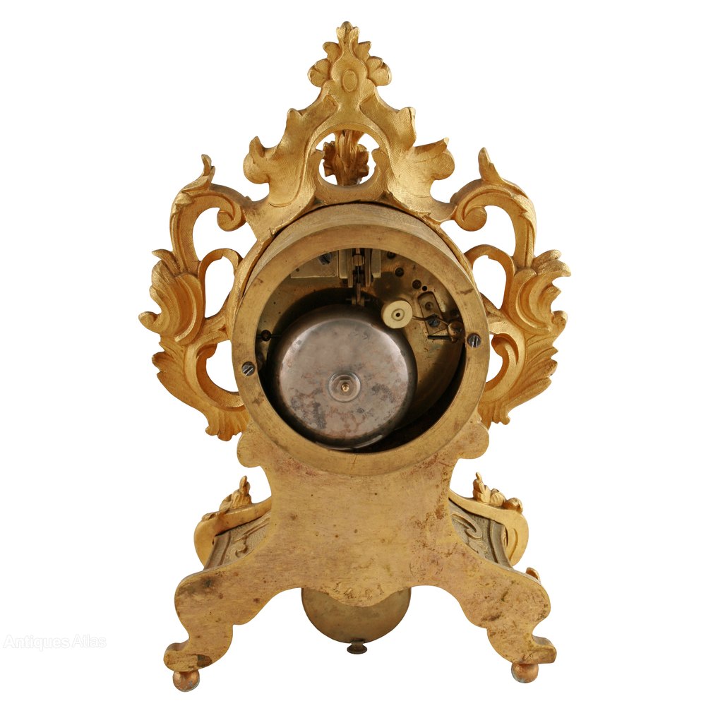 Antiques Atlas French Ormolu Mantel Clock