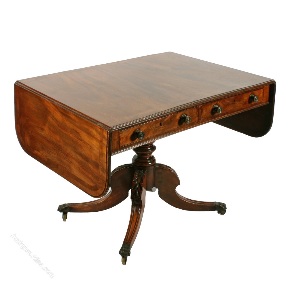 Mahogany Sofa Table Antiques Atlas