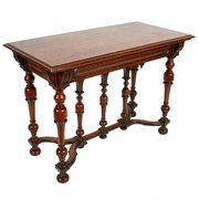 Jacobean Style Oak Side Table