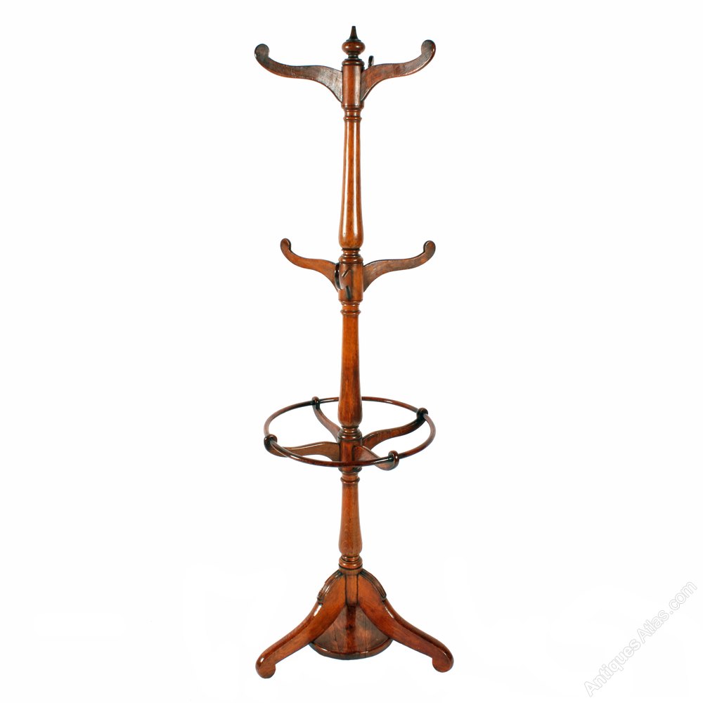 Mid 19th Century Oak Hall Tree Antiques Atlas
