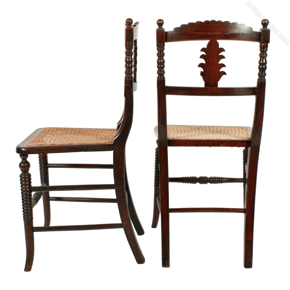 Pair Of Regency Bedroom Chairs Antiques Atlas