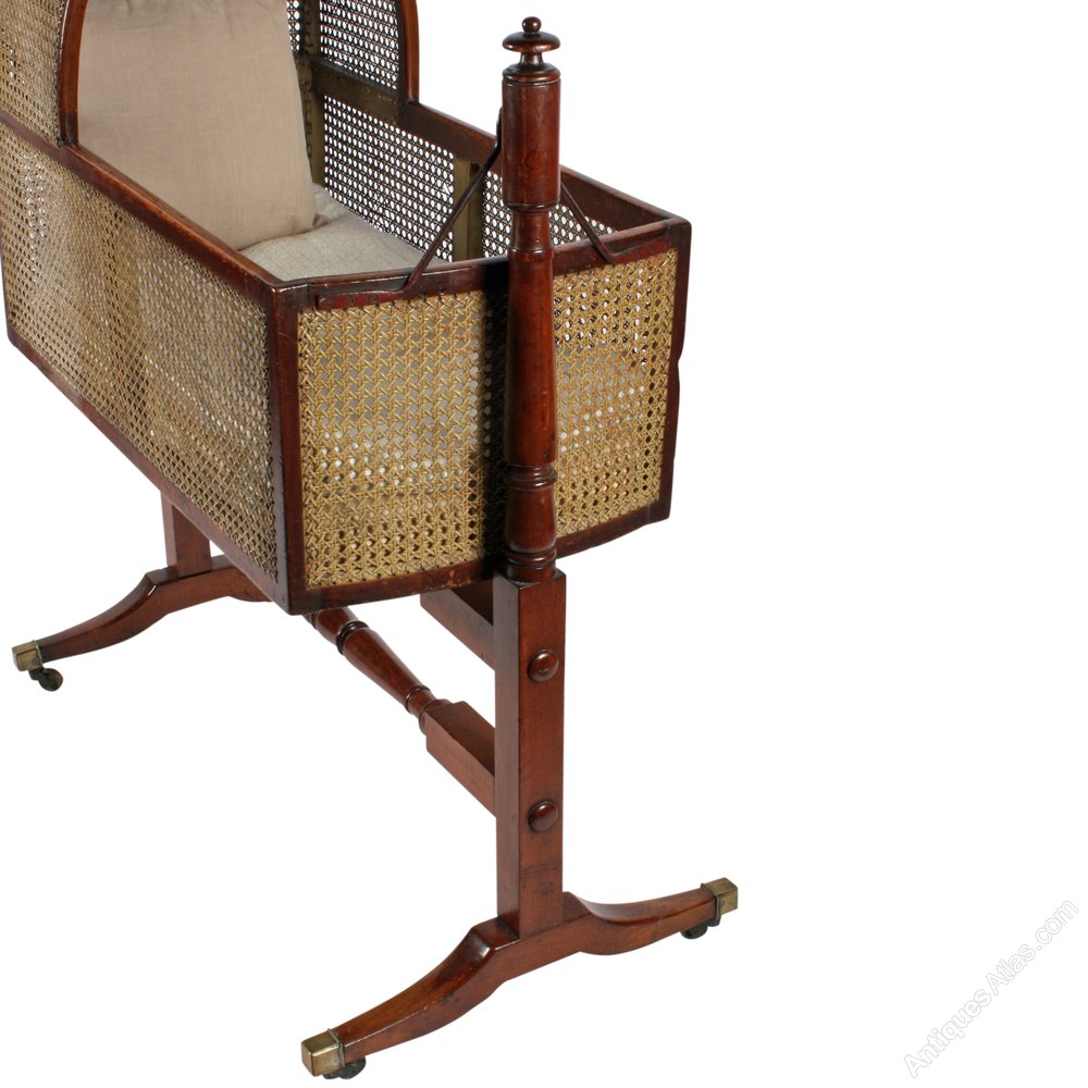 Regency Mahogany Rocking Cradle Antiques Atlas