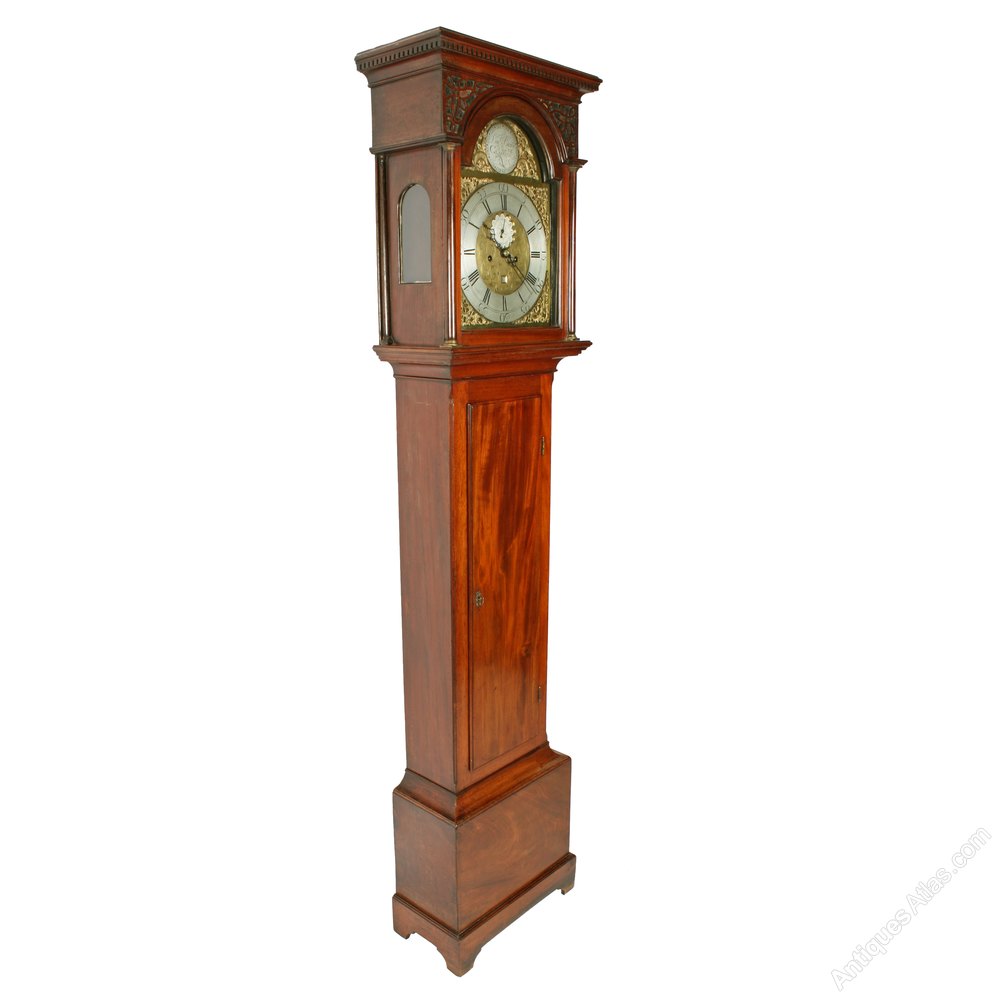 Antiques Atlas Scottish Mahogany Grandfather Clock