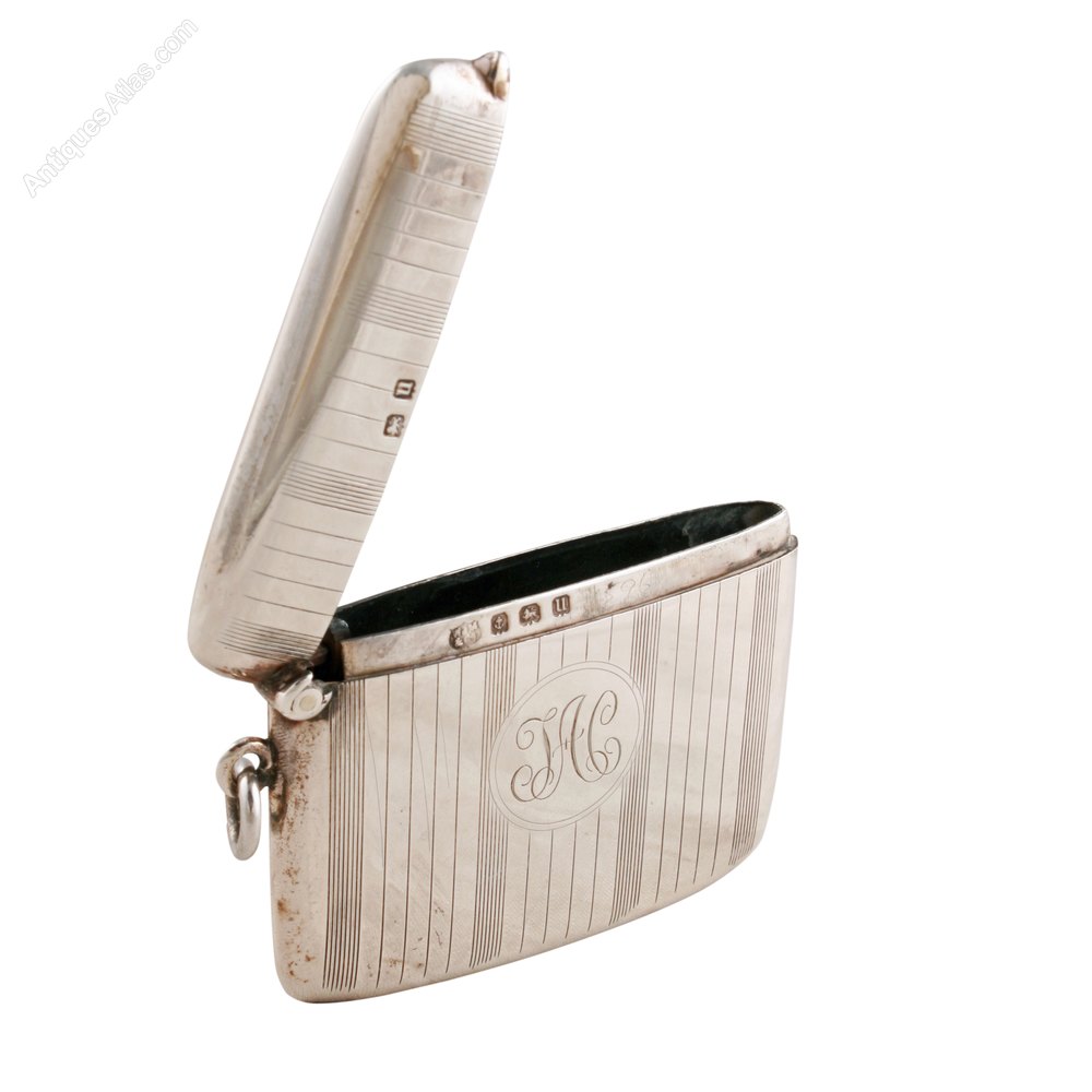 Antiques Atlas Sterling Silver Vesta Case