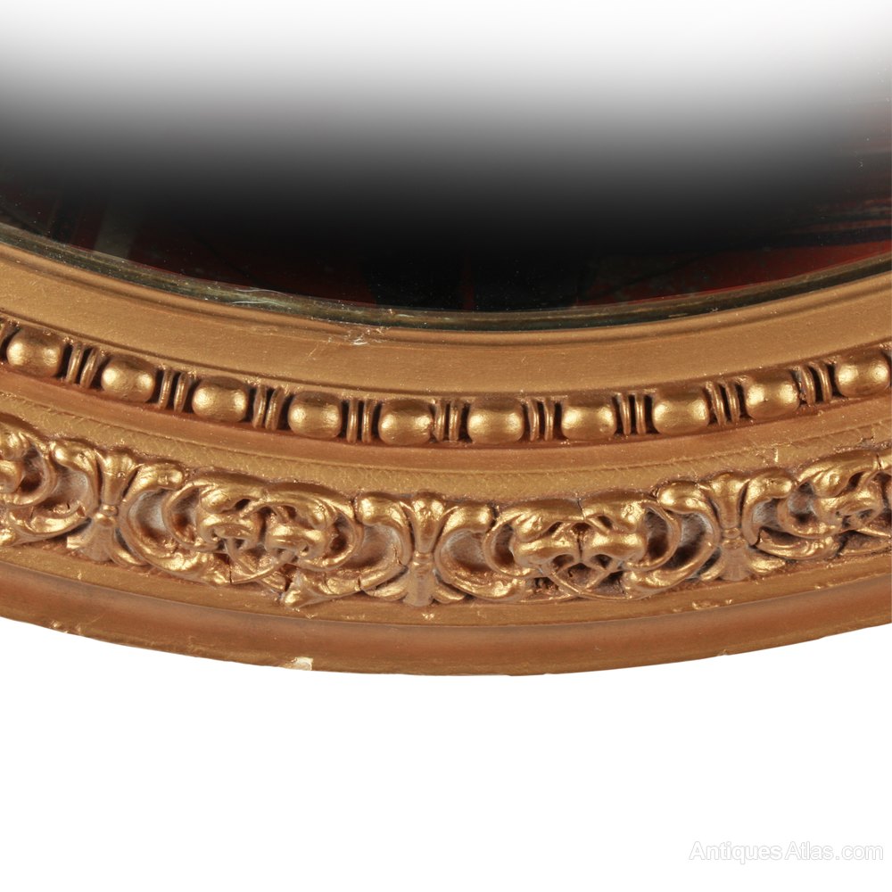 Antiques Atlas Victorian Large Convex Mirror