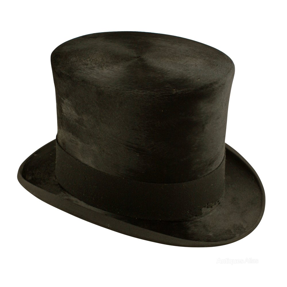 Antiques Atlas Victorian Leather Top Hat Box