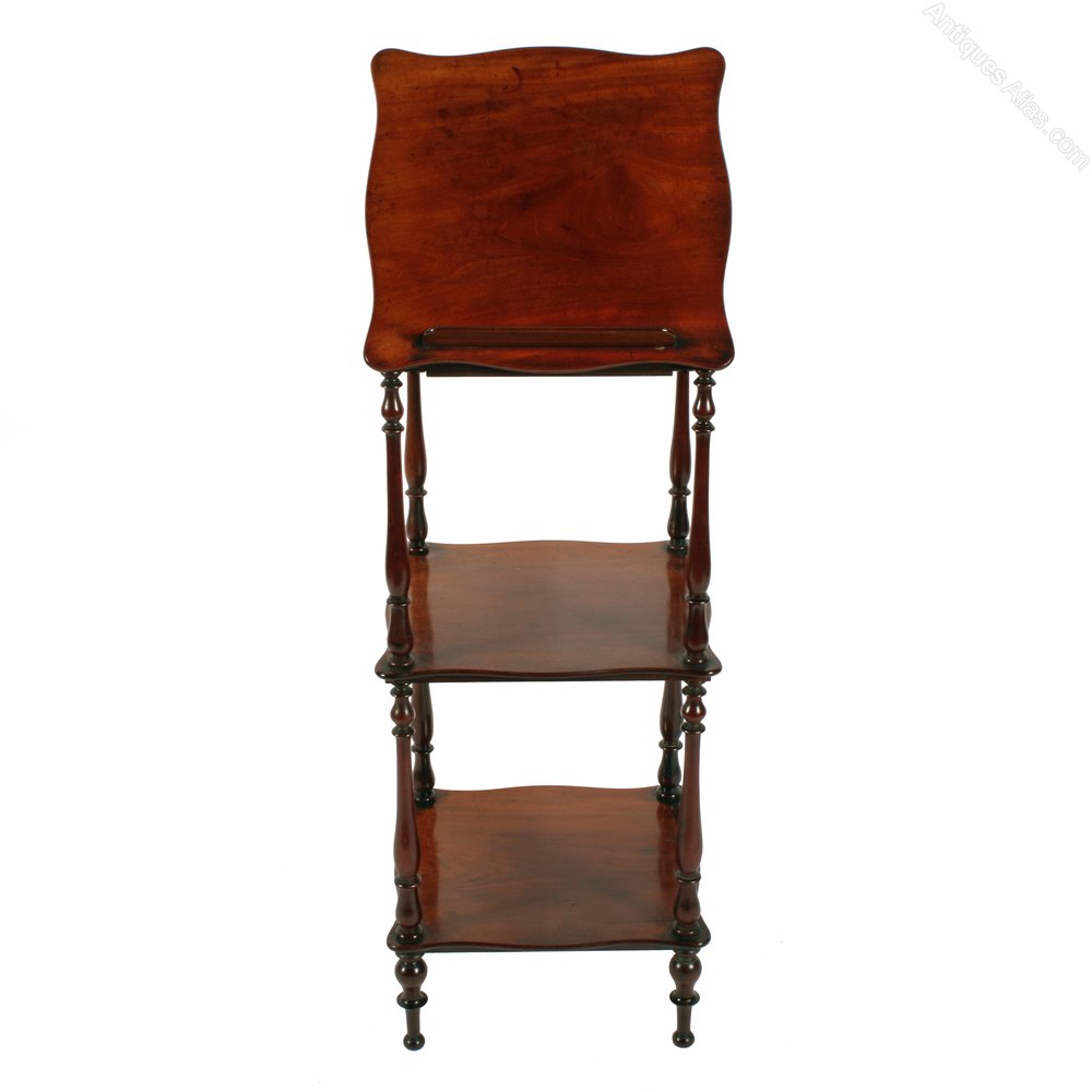 Victorian Mahogany Whatnot Music Stand Antiques Atlas