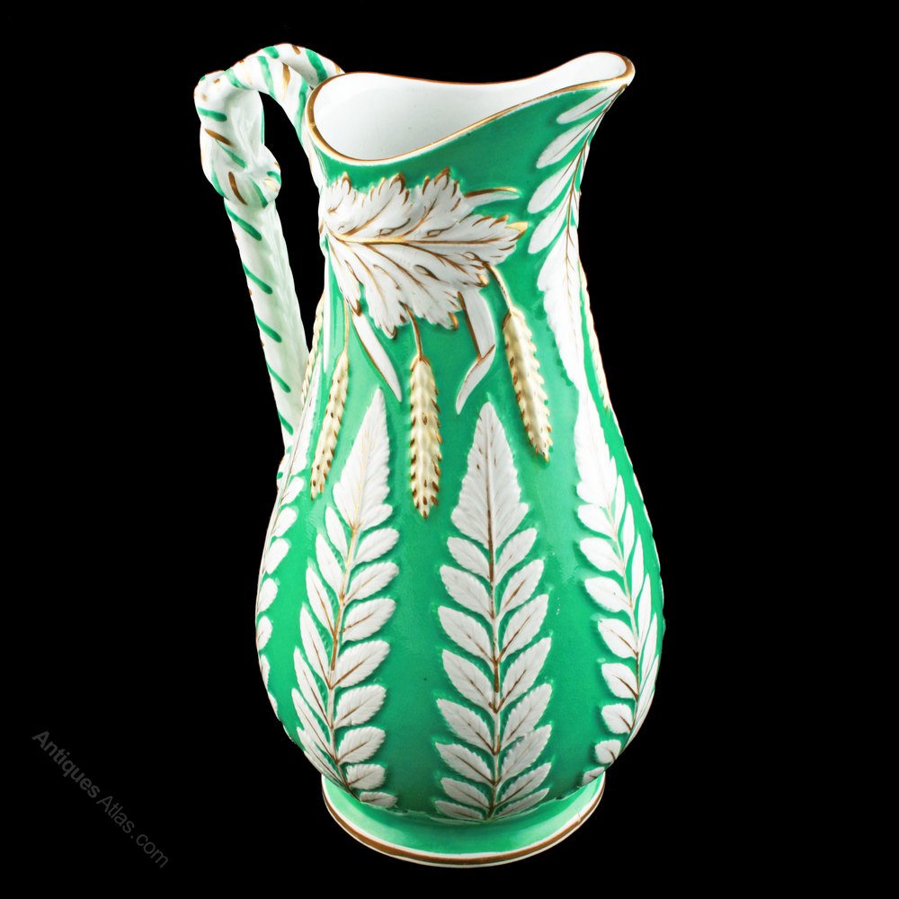 Antiques Atlas Victorian Staffordshire Pottery Jug
