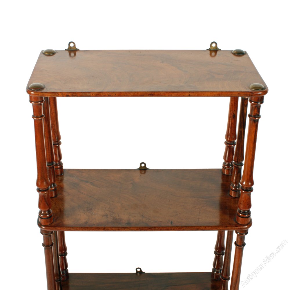 Victorian Walnut Hanging Shelves Antiques Atlas
