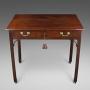 A George III Mahogany Side Table