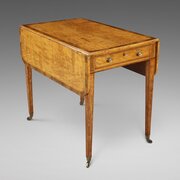A George III Satinwood Pembroke Table