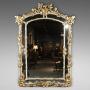 A Very Large Late 18Th Century Wall Mirror.