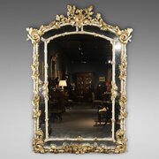 A Very Large Late 18Th Century Wall Mirror.