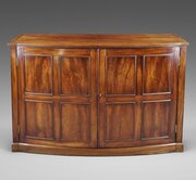 An Unusual George III Bow-Fronted Cupboard