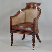 Regency Bergere Chair Attributed To Gillows