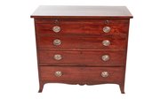  George III Mahogany Chest Of Drawers