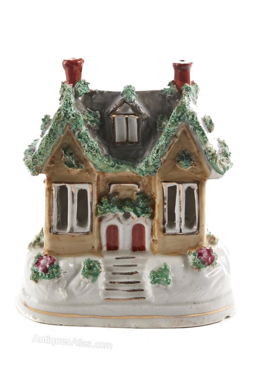 Antiques Atlas Antique Staffordshire Miniature Cottage